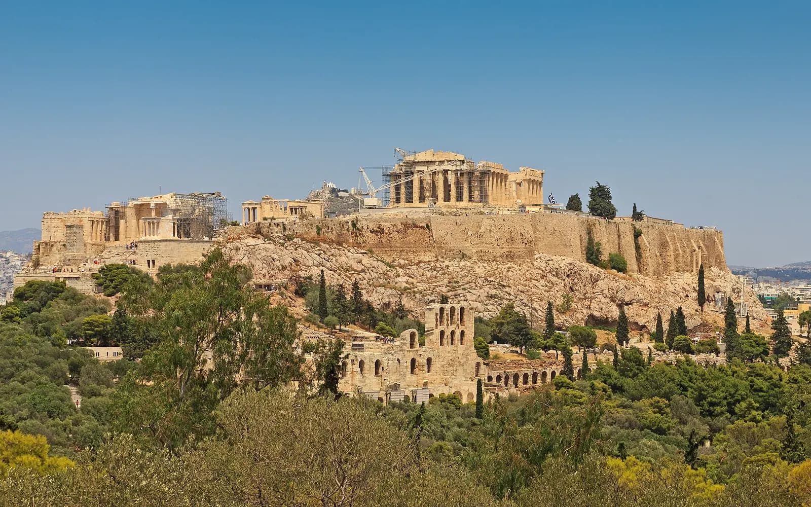 Photo: A.Savin, CC BY-SA 3.0 Acropolis of Athens, Greece