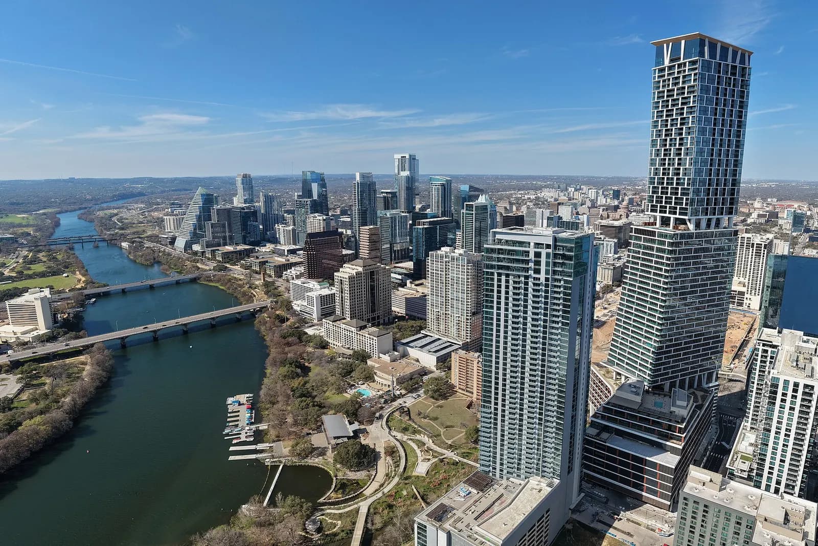 Austin Texas skyline, United States