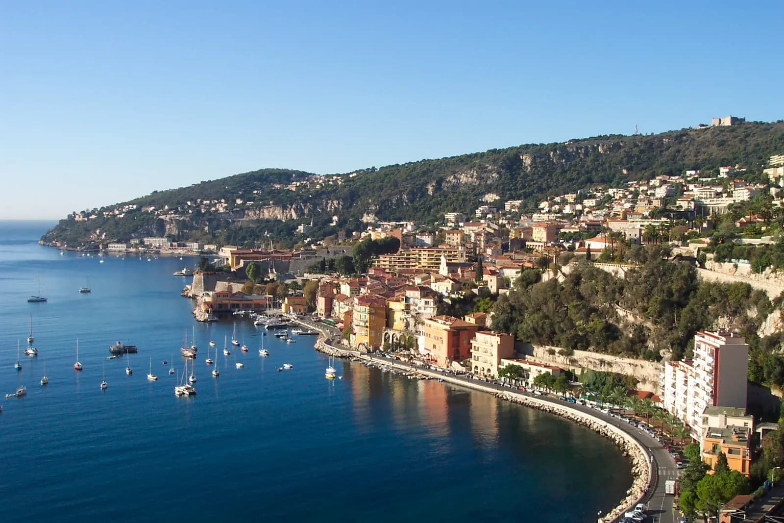 Photo: Patrice Semeria, Public domain Villefranche-sur-Mer on the French Riviera
