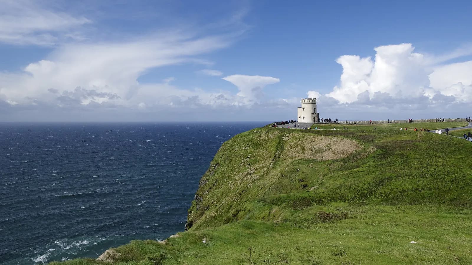 Photo: Berthold Werner, CC BY-SA 4.0 Cliffs of Moher, Ireland