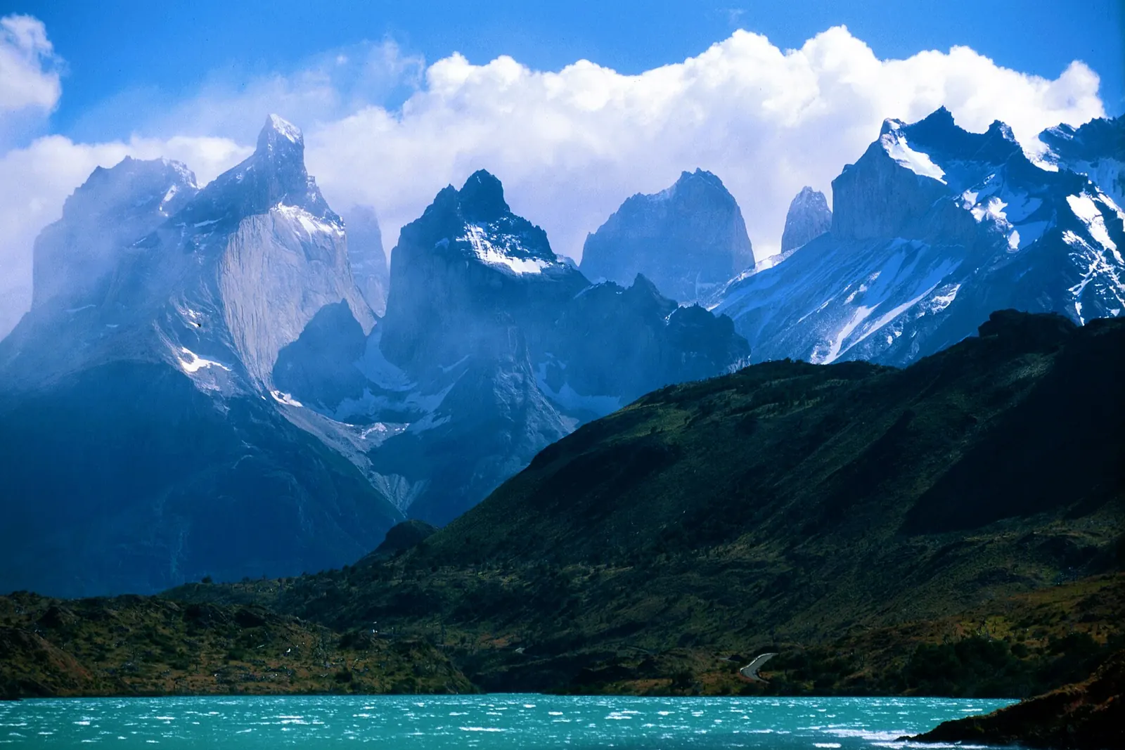 Photo: Winky from Oxford, UK, CC BY 2.0 The granite towers of Torres del Paine, Patagonia