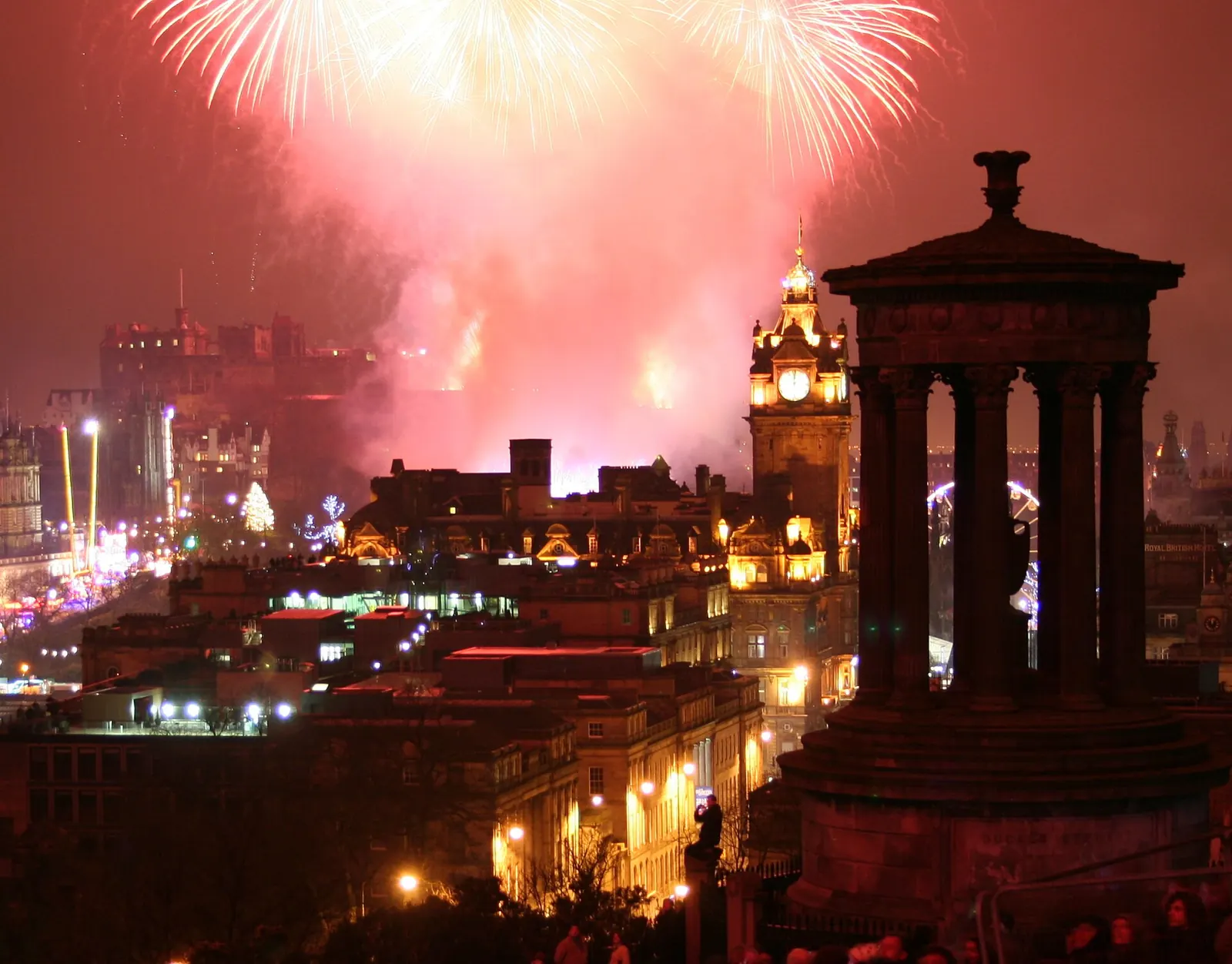 Photo: Robbie Shade, CC BY 2.0 Hogmanay in Edinburgh, Edinburgh, Scotland