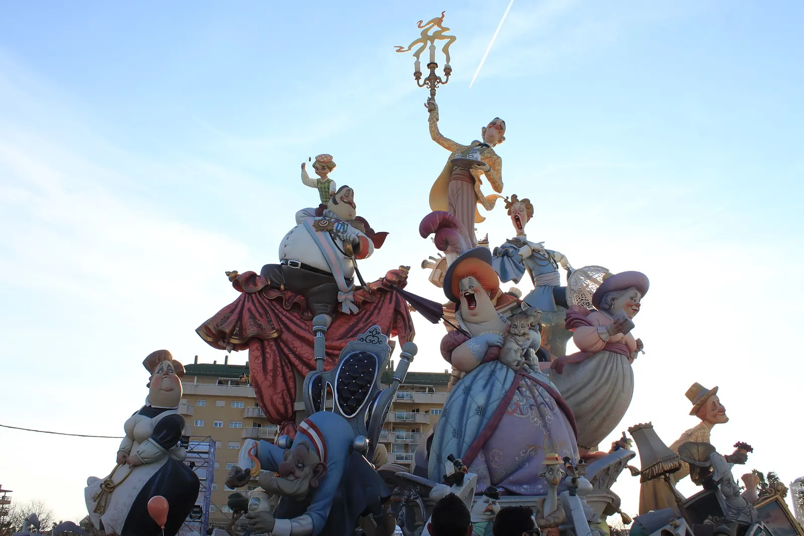 Photo: Falconaumanni, CC BY 3.0 Las Fallas, Valencia, Spain