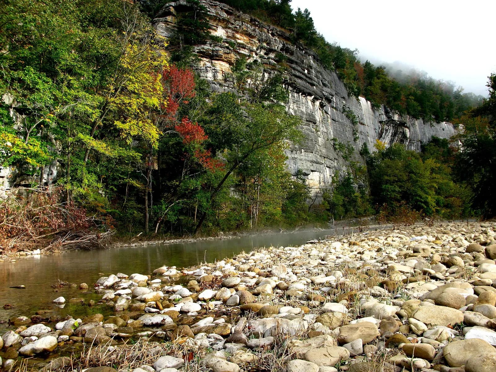 Photo: OakleyOriginals, CC BY 2.0 Buffalo National River, Arkansas